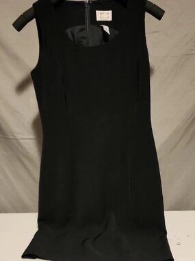 Preview Collection Black Sheath Mini Dress